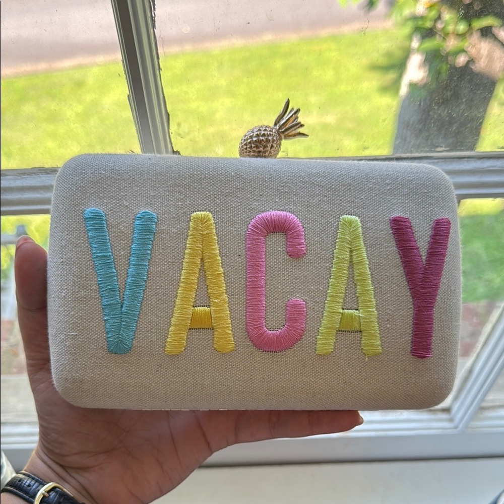 Colorful Francesca’s VACAY Clutch